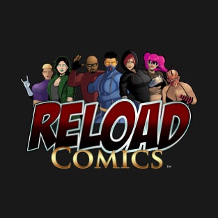 Reload Comics - Character Line Up T-Shirt