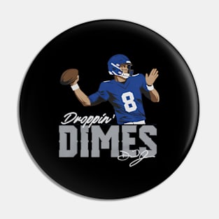 Daniel Jones Drop' Dimes Pin