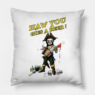 Thirsty Pirate Pillow
