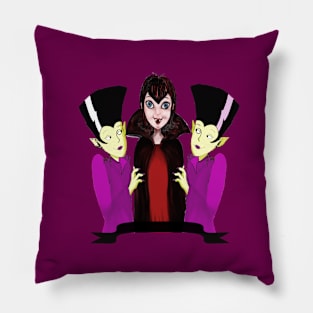 The girls of transylvania Pillow