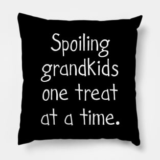 Spoiling grandkids one treat at a time Pillow