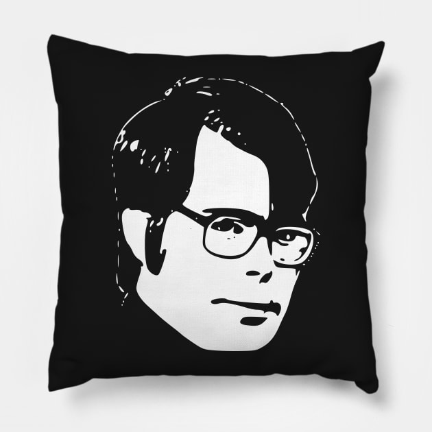 King Of Horror Pillow by Nerd_art