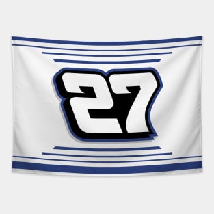 Jeb Burton #27 2024 NASCAR Design Tapestry