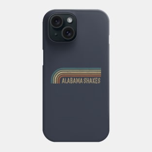 Alabama Shakes Retro Stripes Phone Case