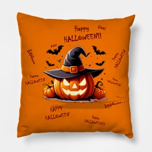 Halloween: The Spooky Pumpkin v.2 Pillow