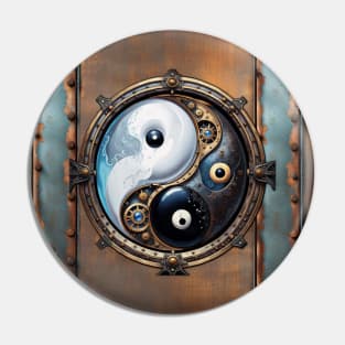 Elegant  sign of  yin yang Pin