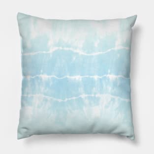 Tie-Dye Blue Stripes Pillow