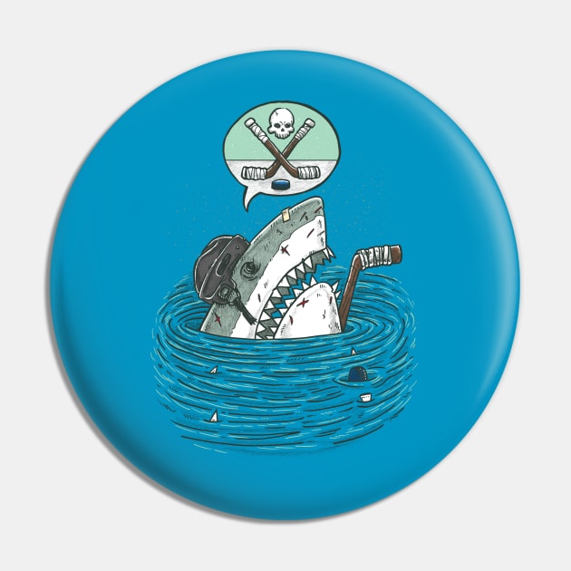 The Enforcer Shark Pin by nickv47