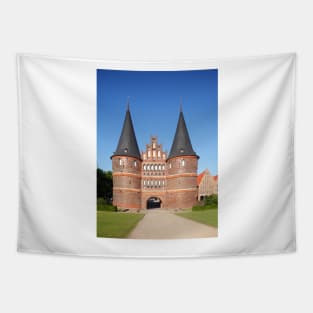 Holsten Gate, Luebeck, Schleswig-Holstein, Germany, Europe Tapestry