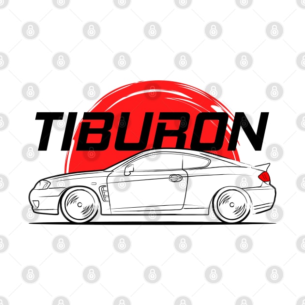 The Tiburon Coupe Racing by GoldenTuners