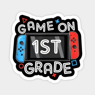 Gamer Back To School Funny Game On 1st Grade Magnet