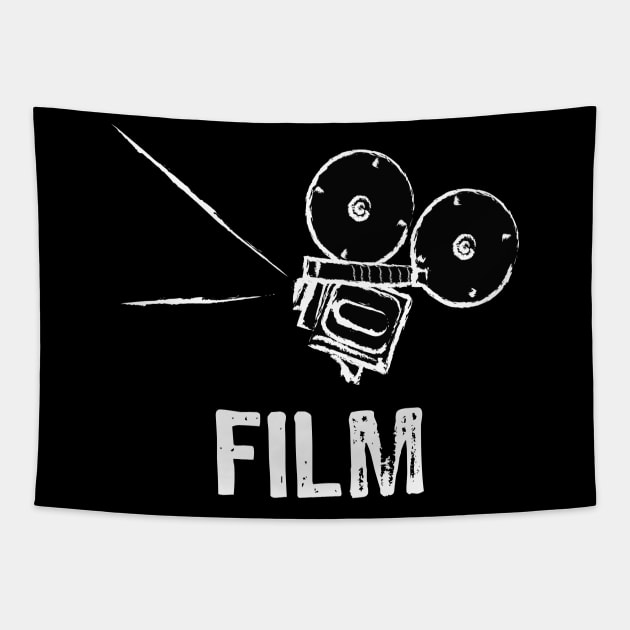 Film Camera Tapestry by Scar