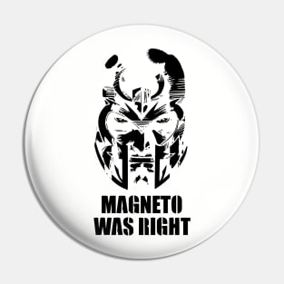 Magneto was Right Pin