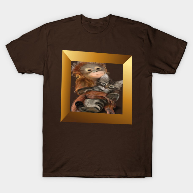 3d monkey t shirt