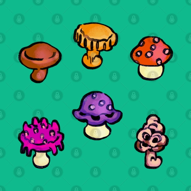 all mushroom forage items by mudwizard