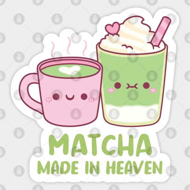 Matcha Made in Heaven Cartoon Pun Essential T-Shirt for Sale by 14Smith15