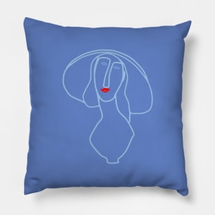 Modigliani portrait of Jeanne Hebuterne Pillow