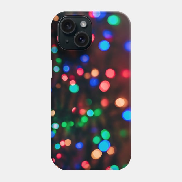 Christmas Lights Phone Case by Santa Tapes Christmas Blog