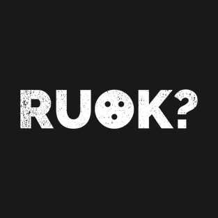 RUOK? Are You Okay? Concerned Emoji T-Shirt