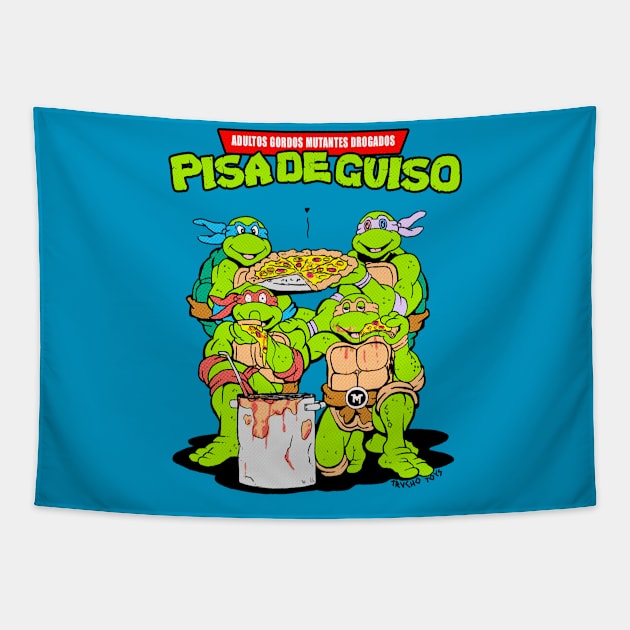 pisa de guiso Tapestry by Trucho Toys