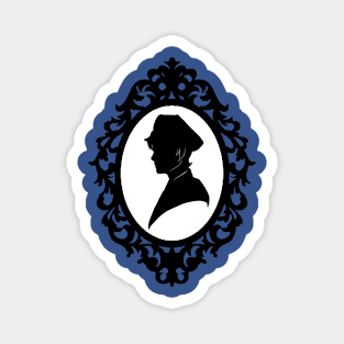 Well-Behaved Women - Blue Cameo Magnet