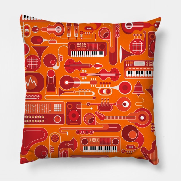 Sonokinetic Mood board Pillow by sonokinetic