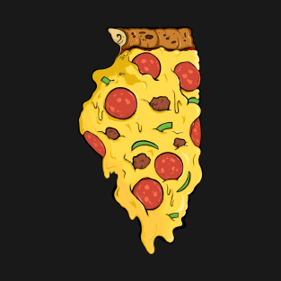 I’m From Illinois and I Like Pizza T-Shirt