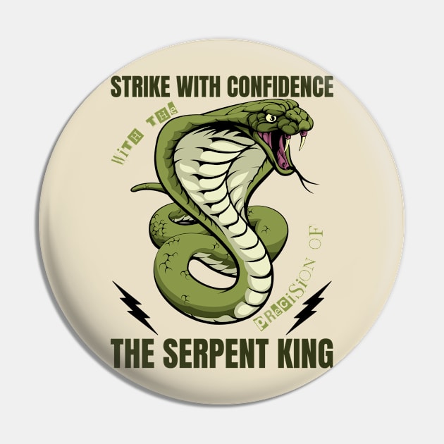 King Cobra Pin by Pearsville