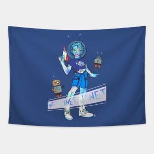 Interplanet Janet Tapestry