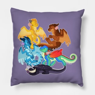 The Dragonets of Destiny Pillow