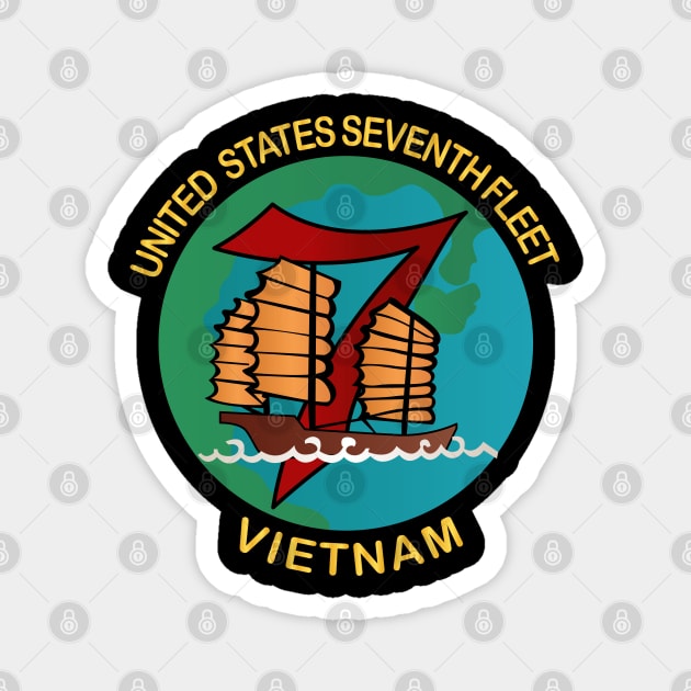 United States Seventh Fleet - Vietnam Magnet by twix123844