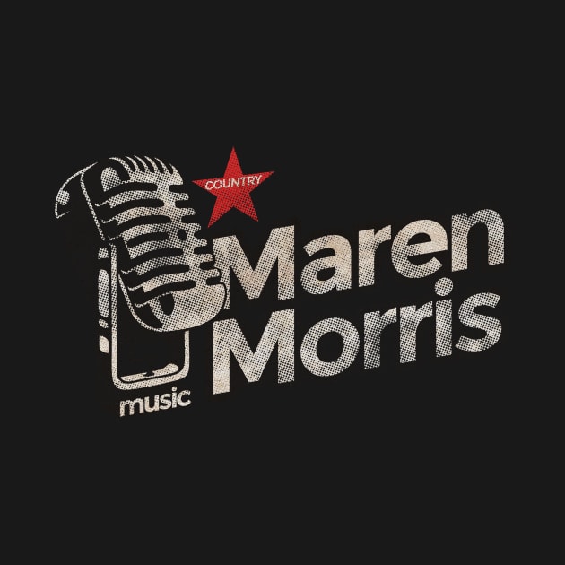 Maren Morris - Vintage Microphone by G-THE BOX