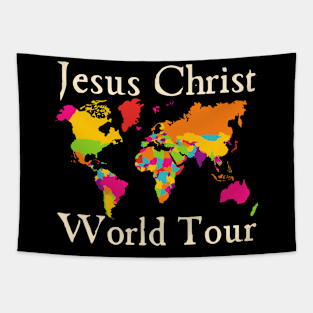 Jesus World Tour Tapestry