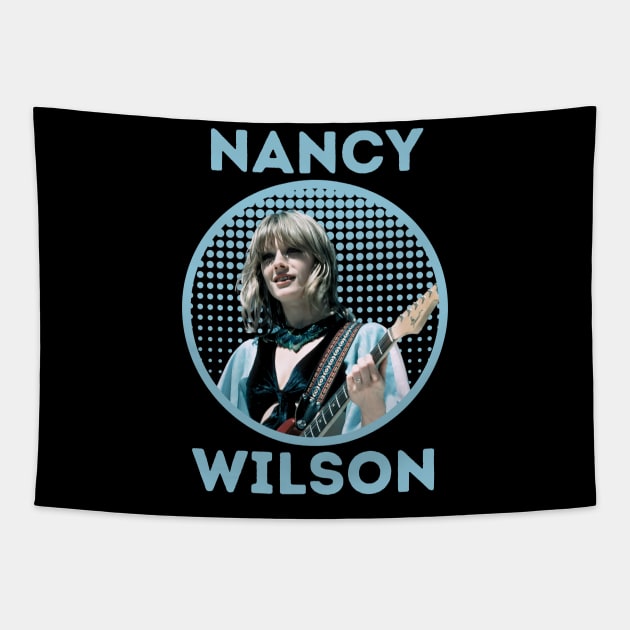 nancy wilson || astetic retro Tapestry by claudia awes