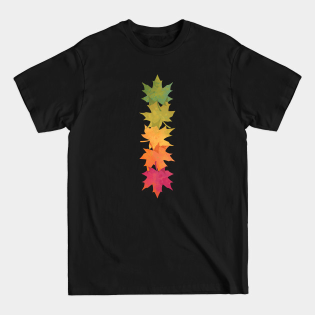 Discover Falling Maple - Autumn - T-Shirt