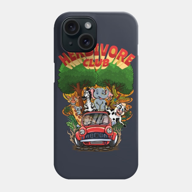 HERBIVORE CLUB Phone Case by suryas