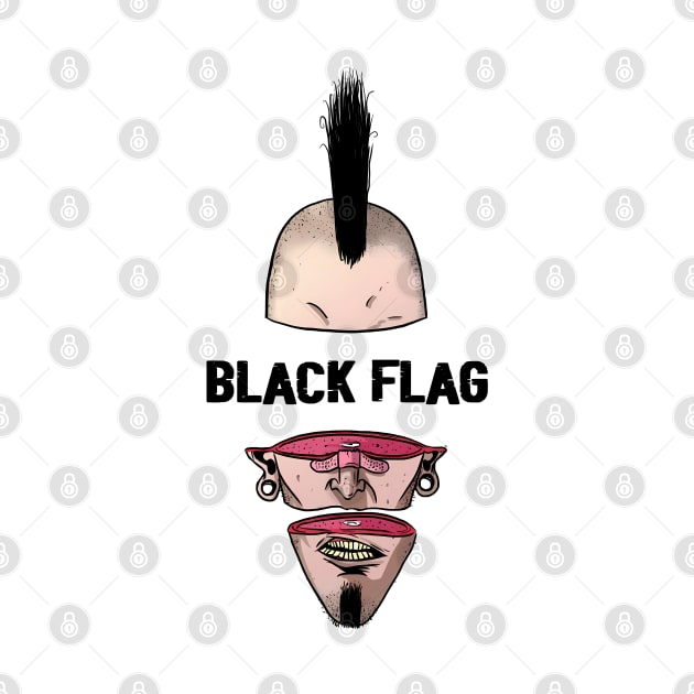 Punk Man Black Flag by limatcin