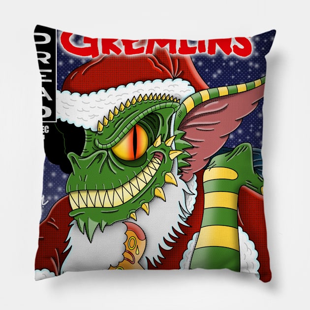 GREMLINS Cover Pillow by Paranoia Prints