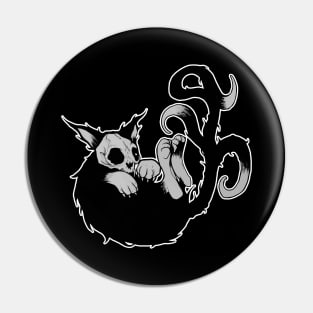 ― demon cat Pin