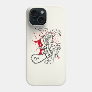 Chainsaw Bunny Cartoon Phone Case