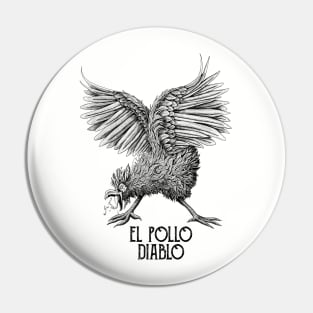 El Pollo Diablo Pin