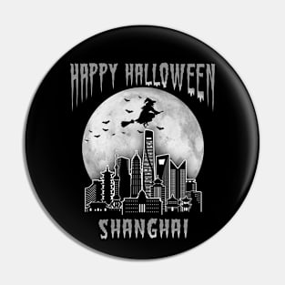 Happy Halloween Shanghai Pin