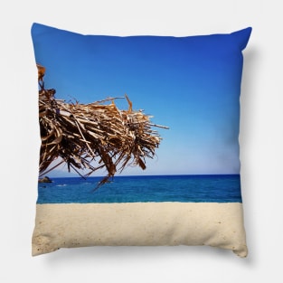 Summer Beach Aesthetic Pillow