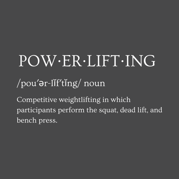 Powerlifting by youcanpowerlift