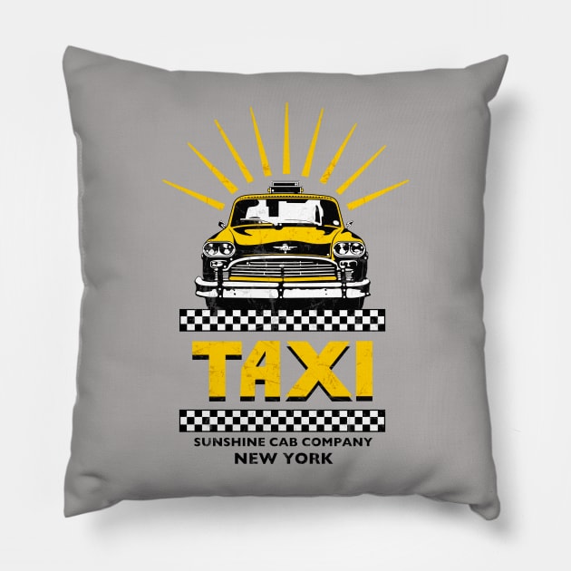 TAXI Pillow by Artizan