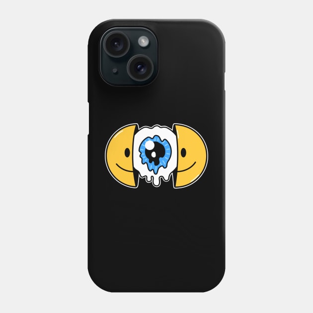 Happy Eye Smiley Phone Case by Weird Banana