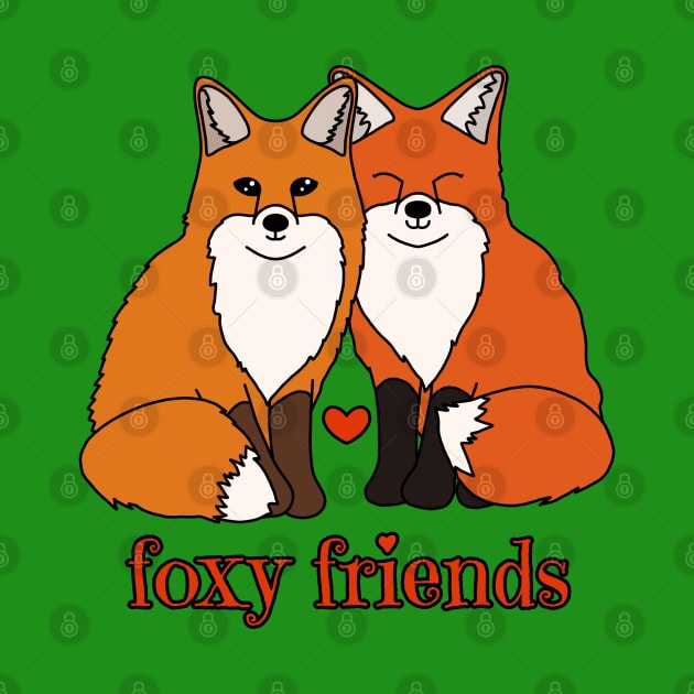 Foxy Friends by Art by Veya