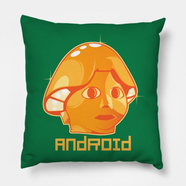 Android Pillow by QuigleyCreative