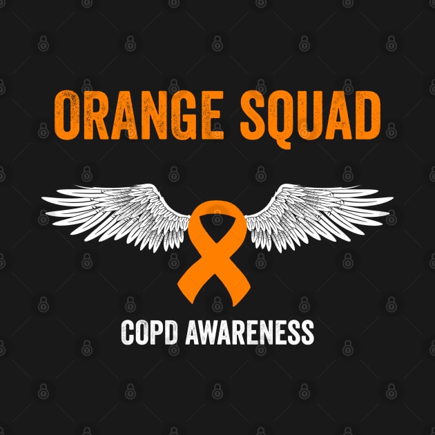 Chronic obstructive pulmonary disease - COPD awareness month - Orange squad by Merchpasha1