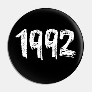 Birthday 1992, Birth Year 1992, Born in 1992 Pin